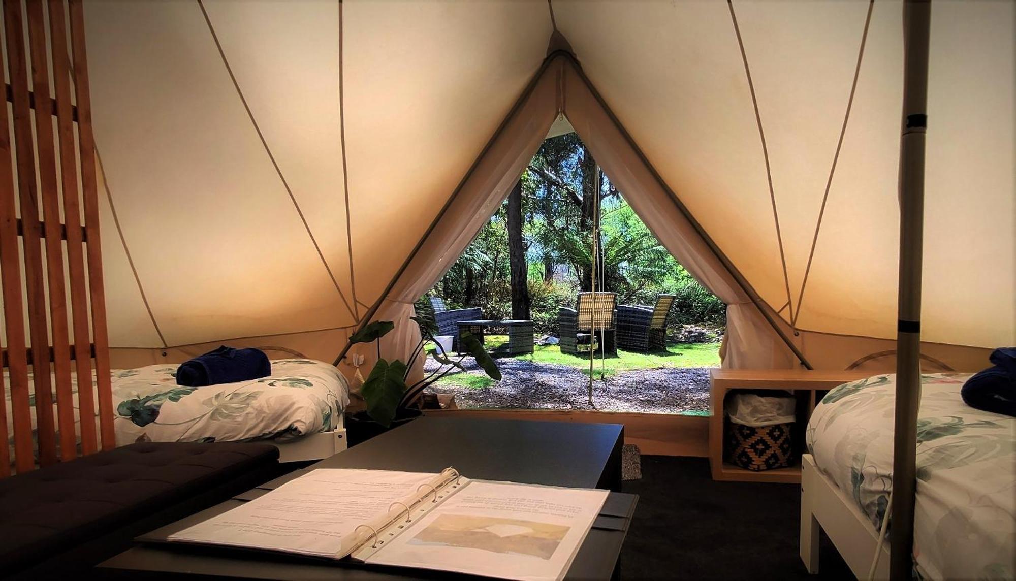 Glamping At Zeehan Bush Camp Exterior photo